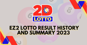 EZ2 Lotto Result History and Summary 2023
